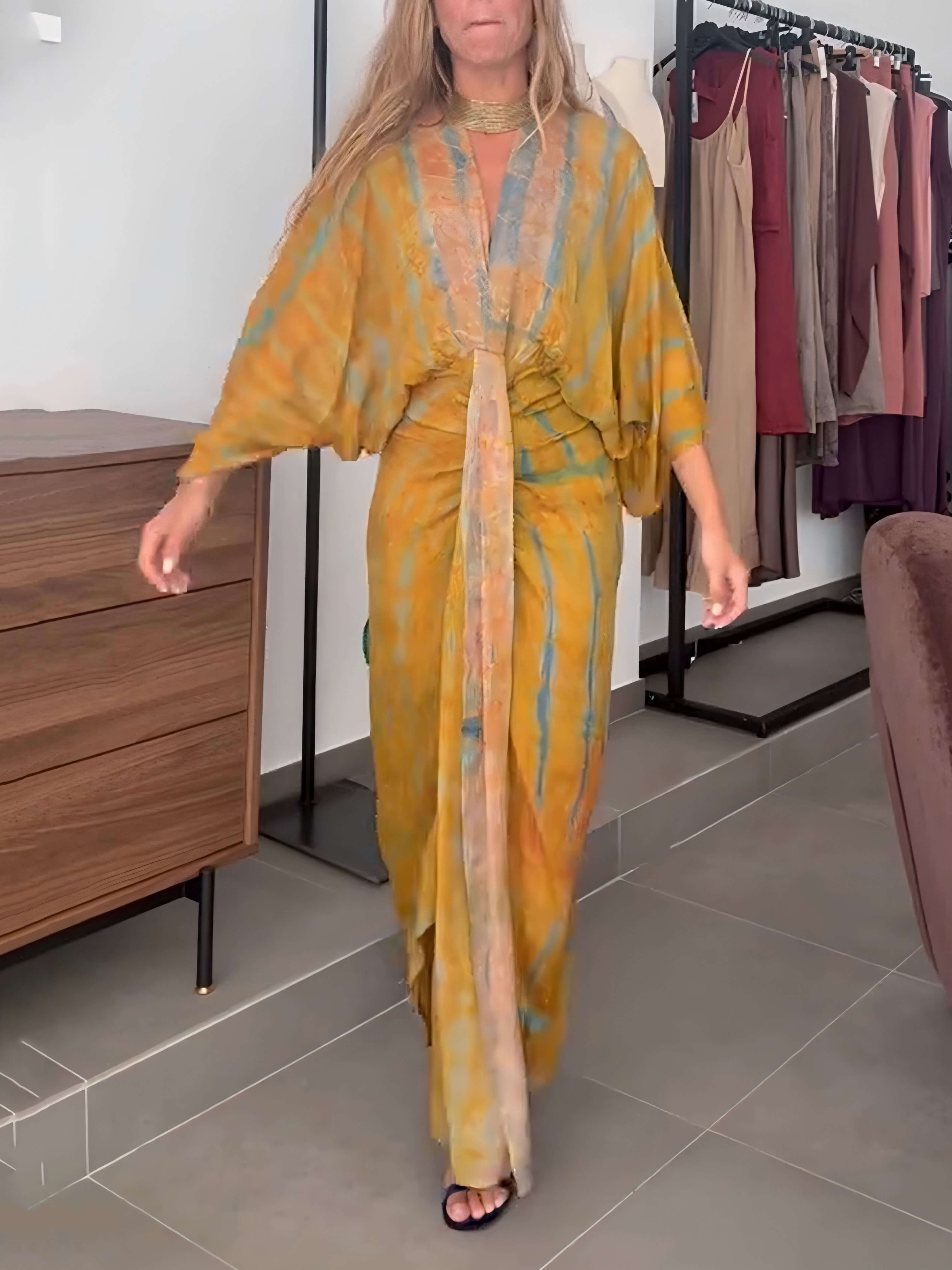 Elsa - Vestido estampado con estilo