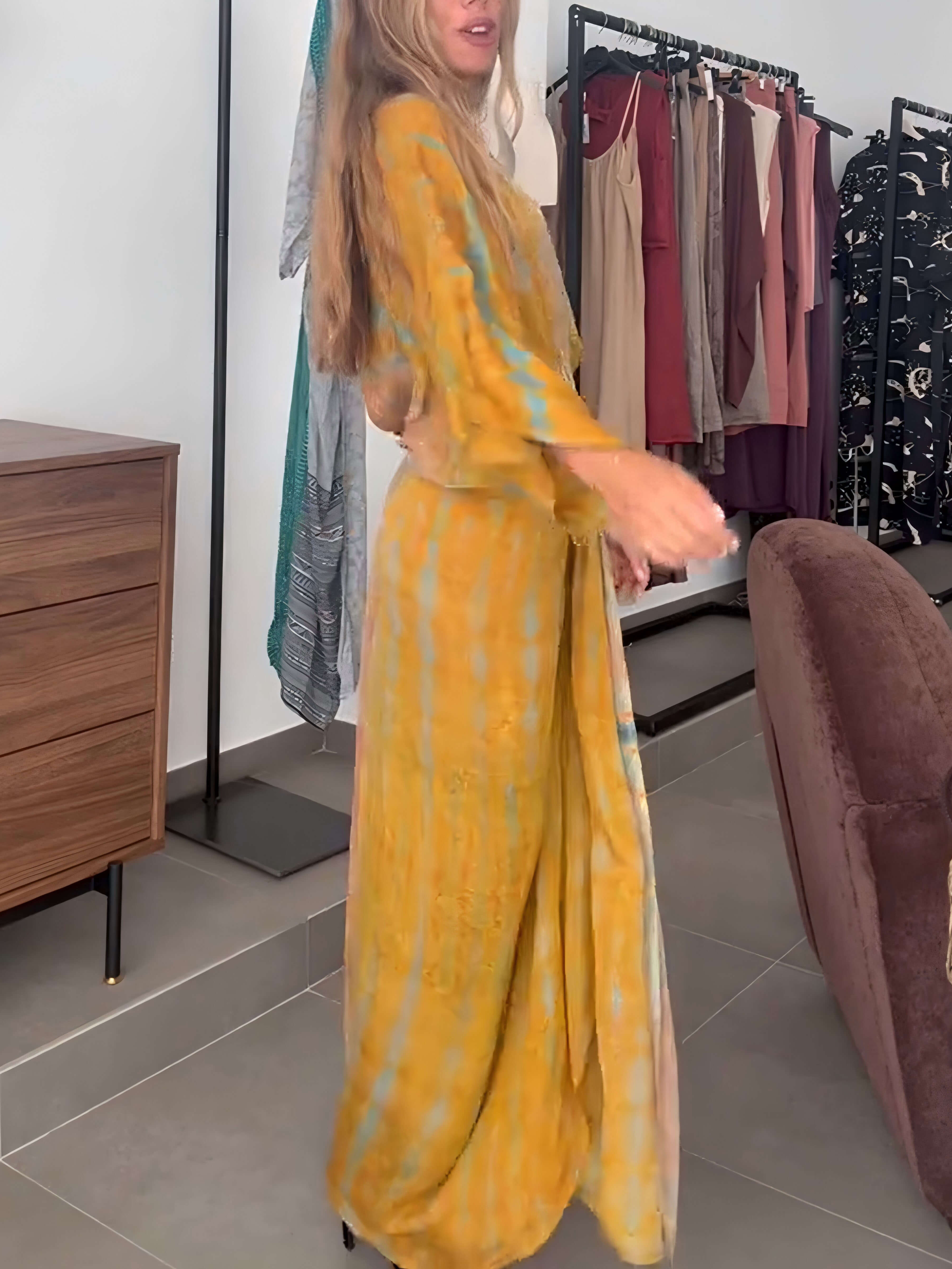 Elsa - Vestido estampado con estilo